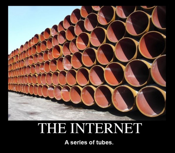 It's a series of tubes